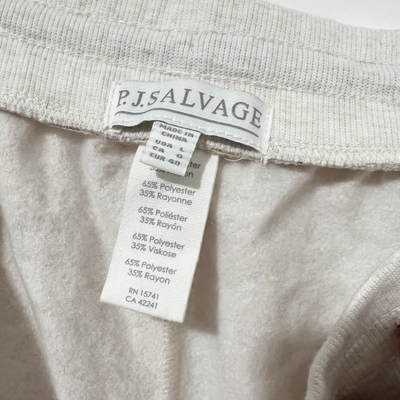 PJ Salvage Paisley Print Drawstring Joggers Size Large - Picture 7 of 7